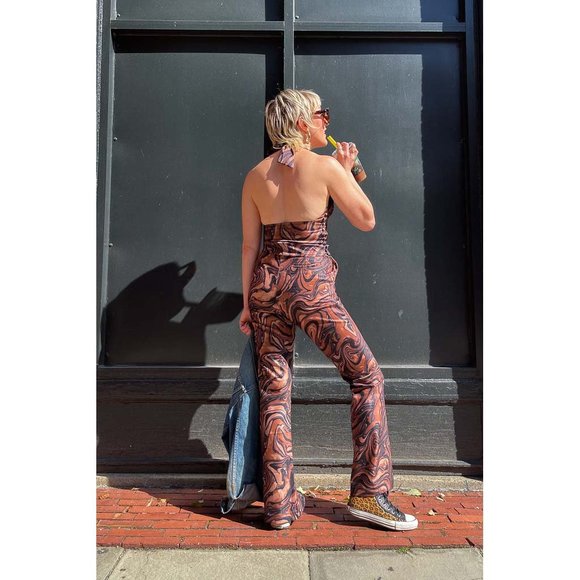 ❌ SOLD OUT❌NWT House of Sunny Mahogany Paradise Pants - Picture 9 of 11